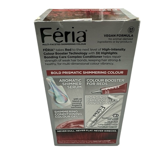 L'Oreal Feria Cherry Crush Hair Color, New in Box - Picture 3 of 5